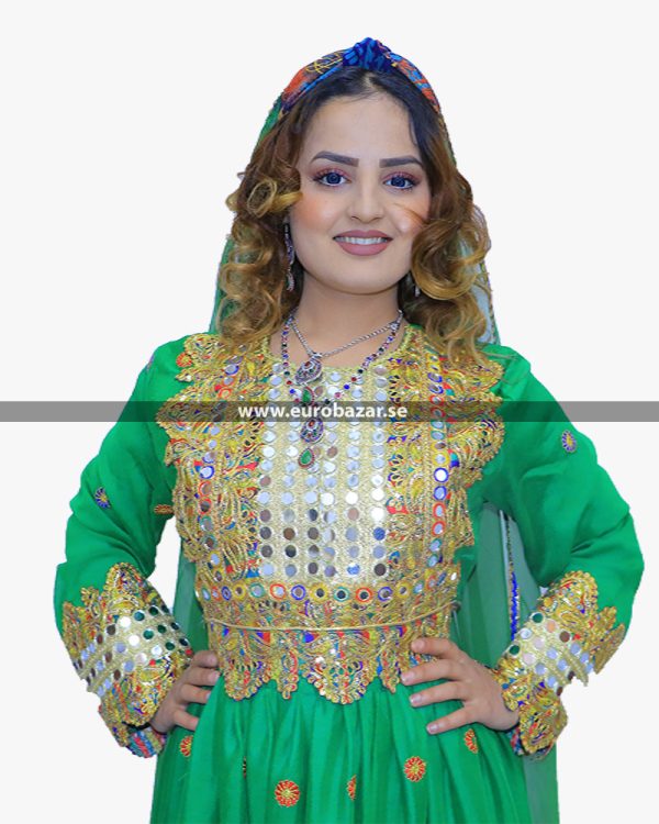 Afghanska traditionella klänning