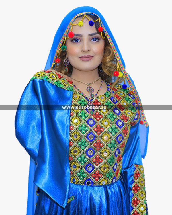 Afghanska traditionella klänning