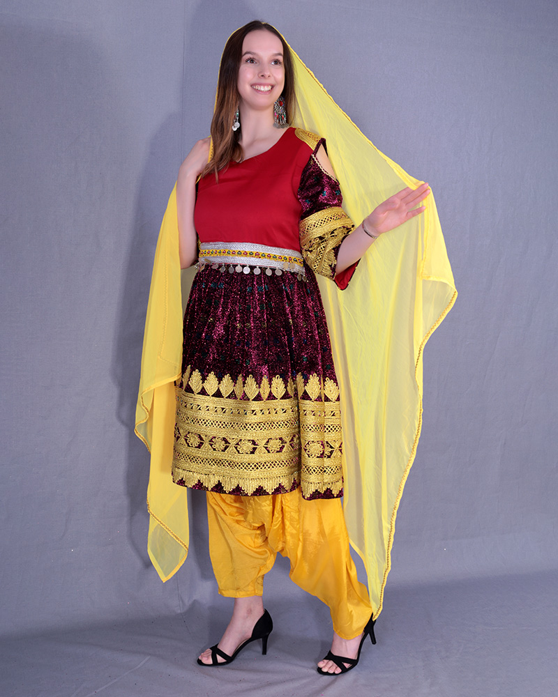 Afghanska herr kläder Afghanska traditionella klänning