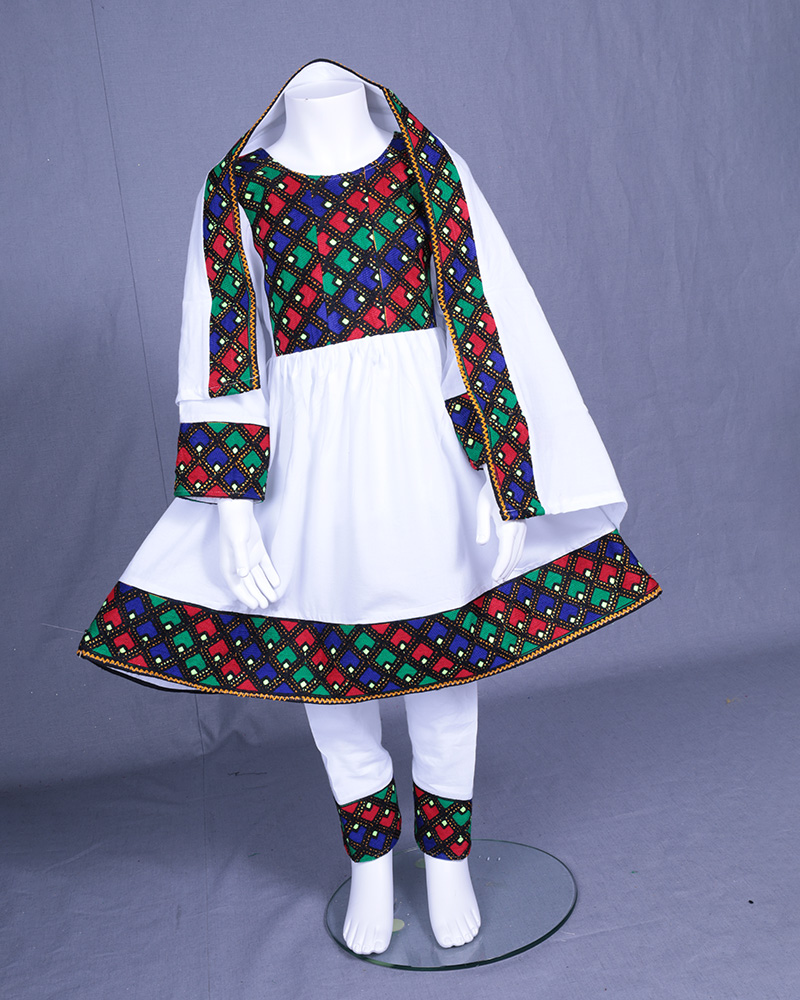 Afghanska traditionella klänning