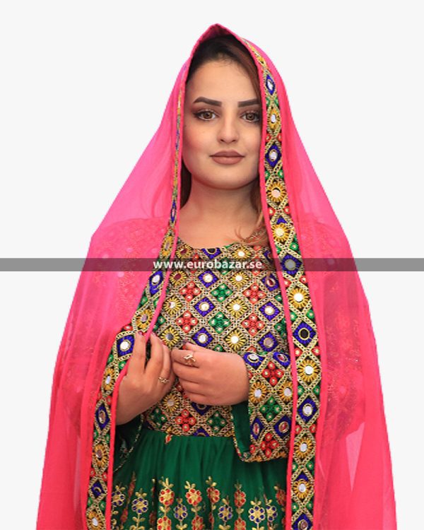 Afghanska traditionella klänning